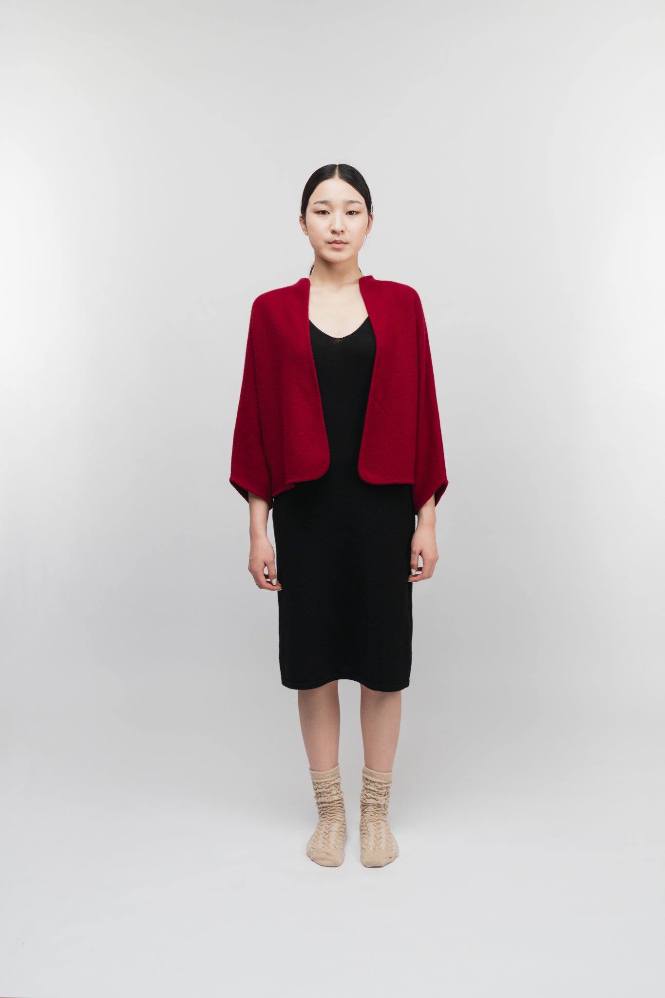 Burgundy Cardigan