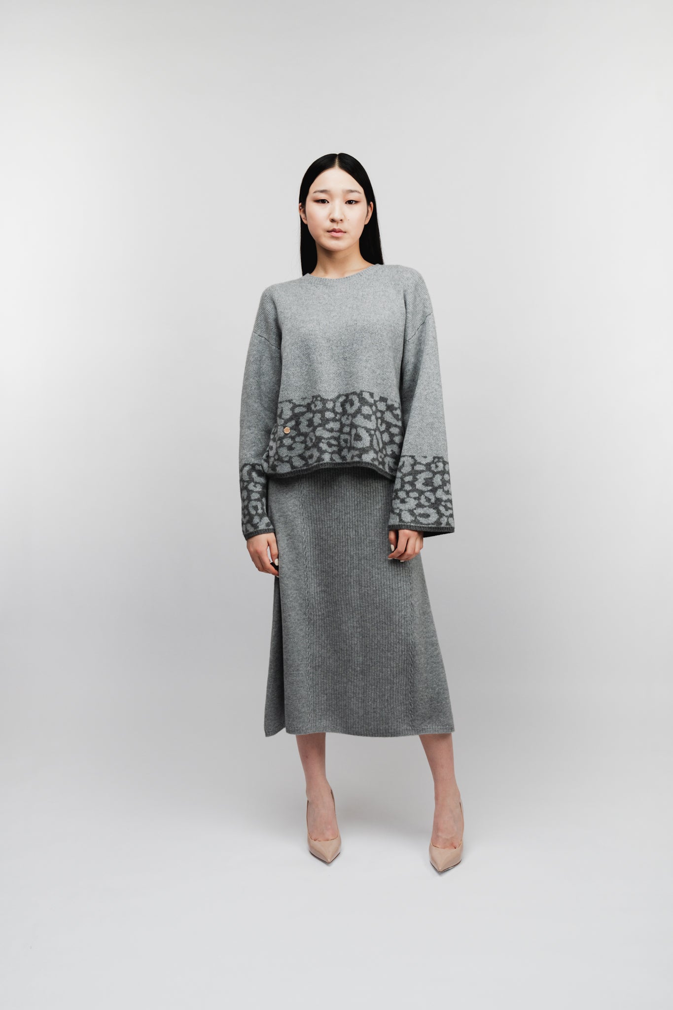 (Made to Order) Cashmere Grey Sweater