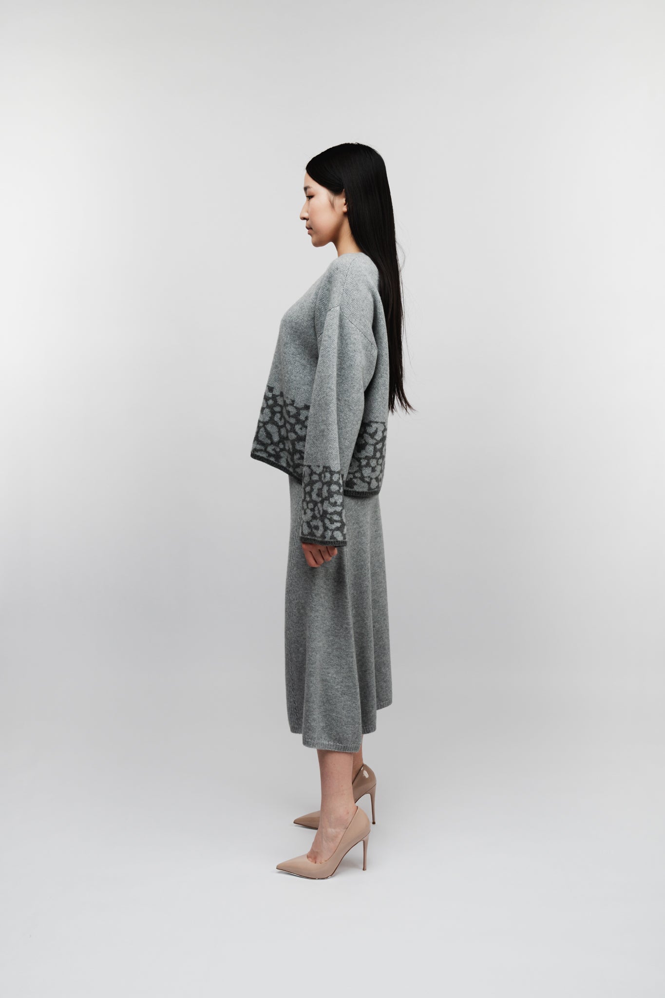 (Made to Order) Cashmere Grey Sweater