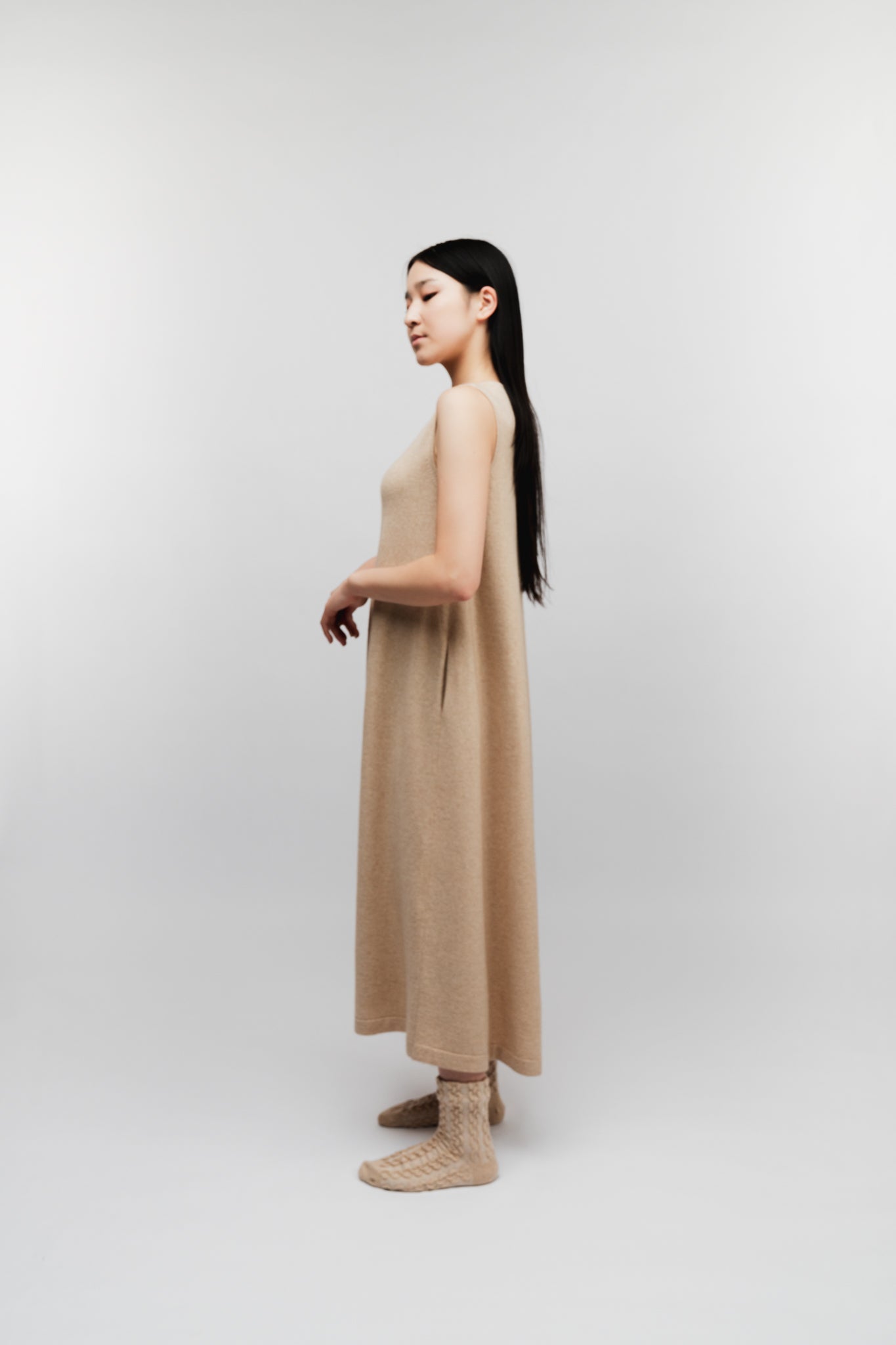 Signature cashmere dress