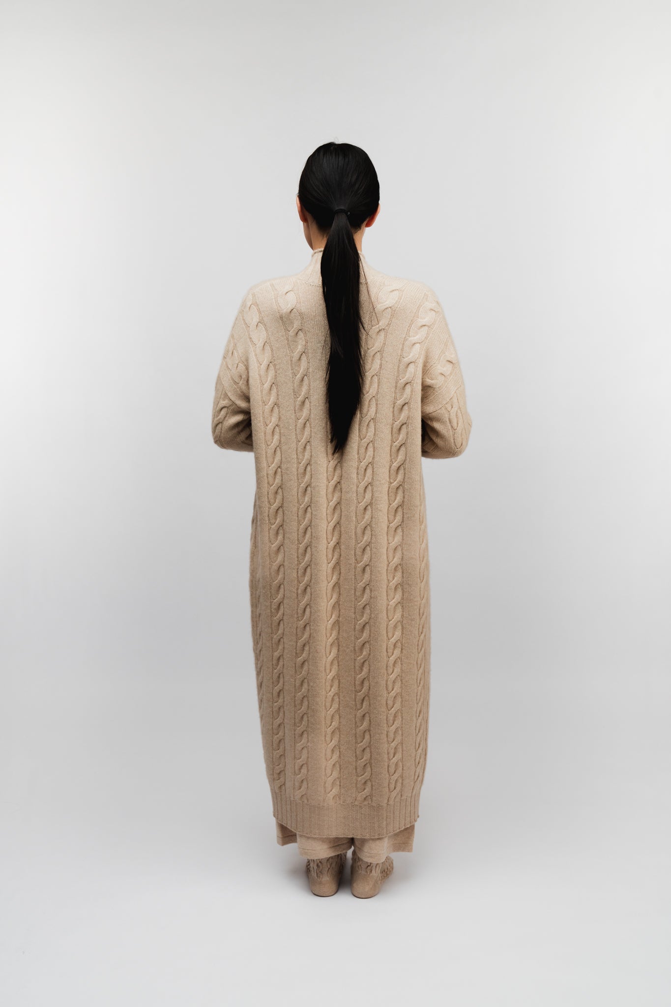 (Made to Order) Cashmere Long Cardigan