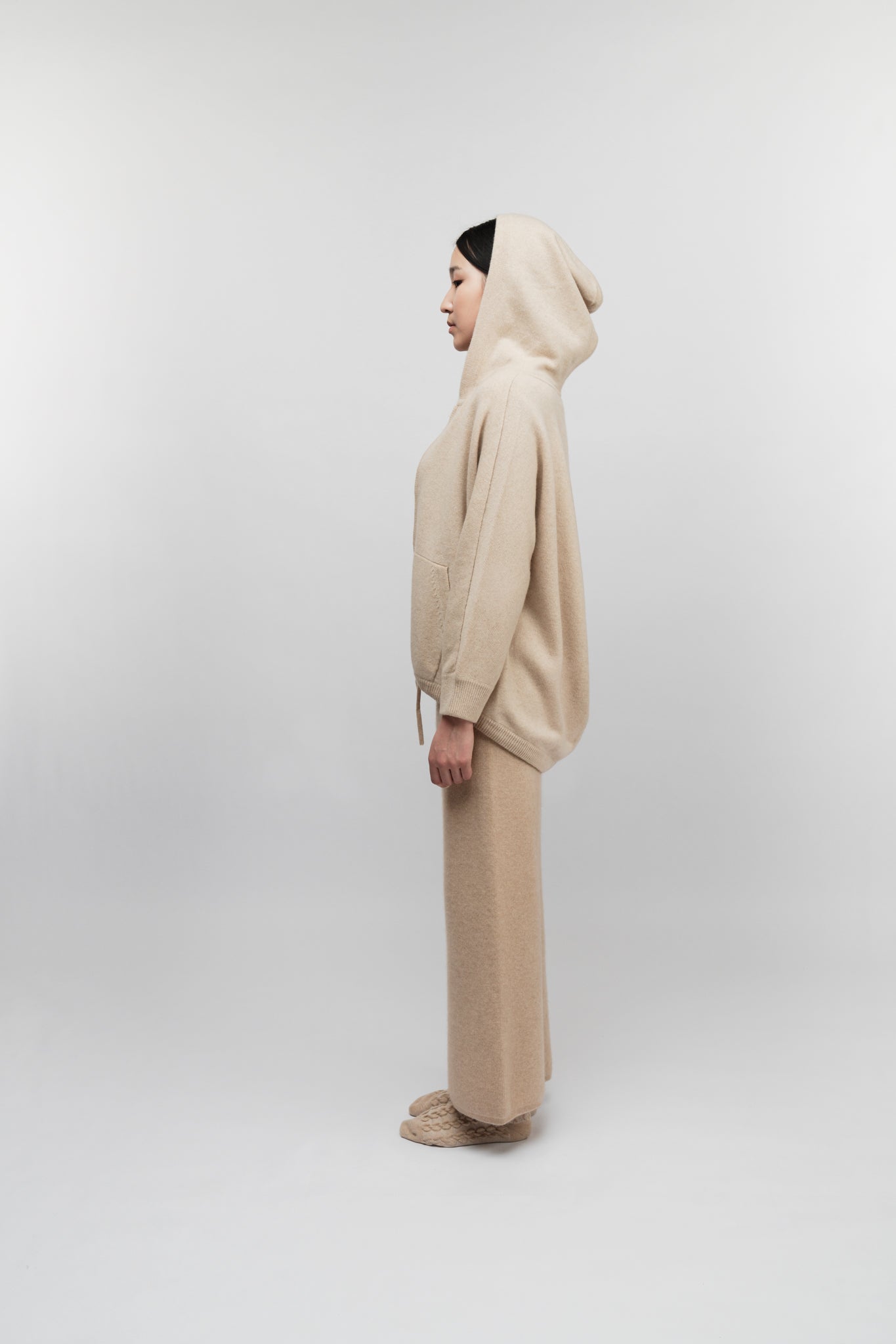 (Made to Order) Cashmere Zip-Up Hoodie