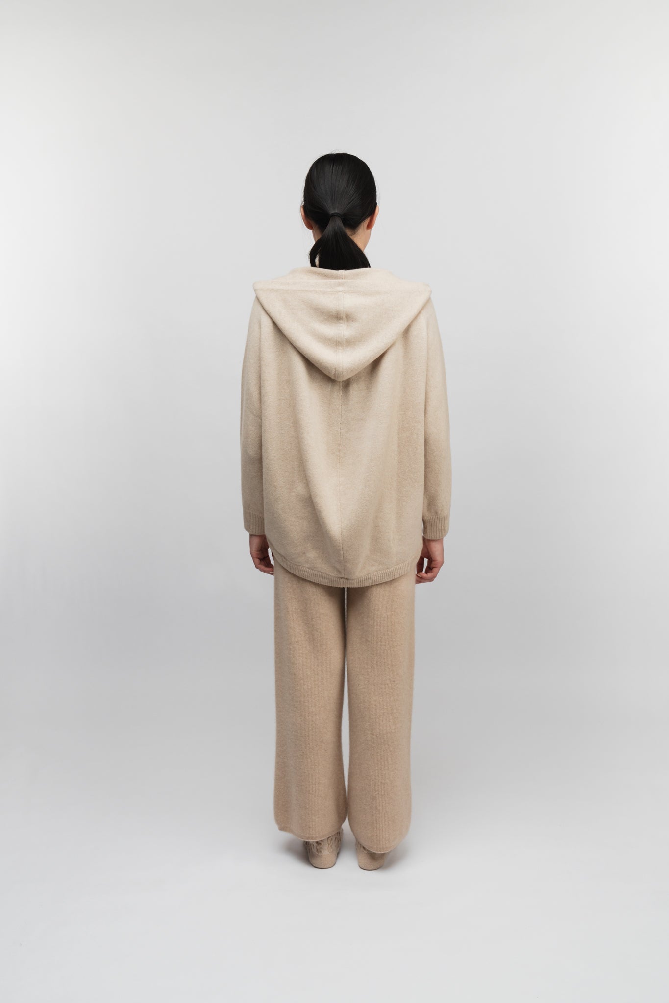 (Made to Order) Cashmere Zip-Up Hoodie