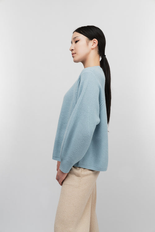 (Made to Order) Cashmere baby blue Jumper