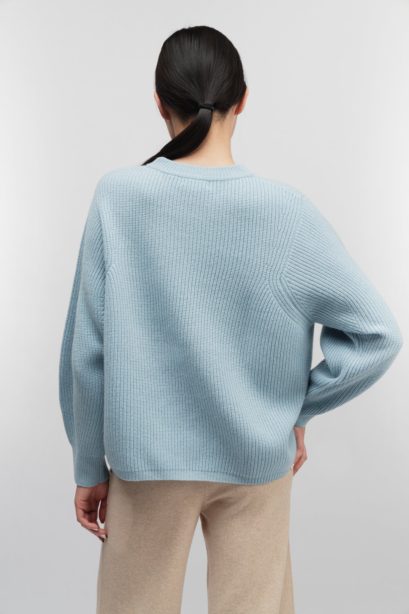 (Made to Order) Cashmere baby blue Jumper