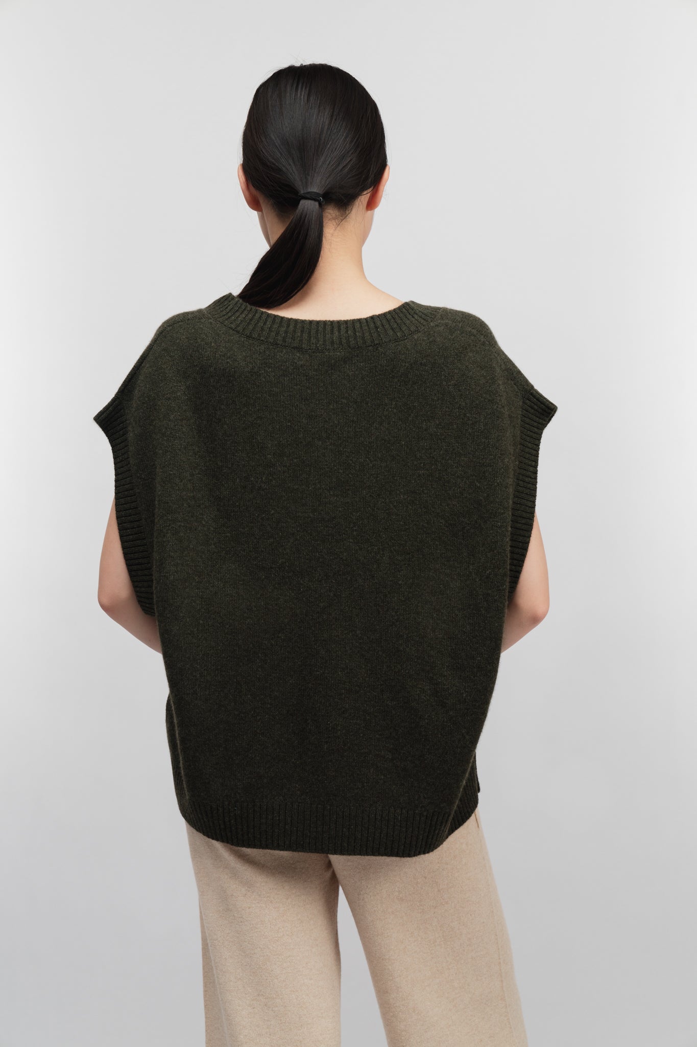 (Made to Order) Cashmere Vest