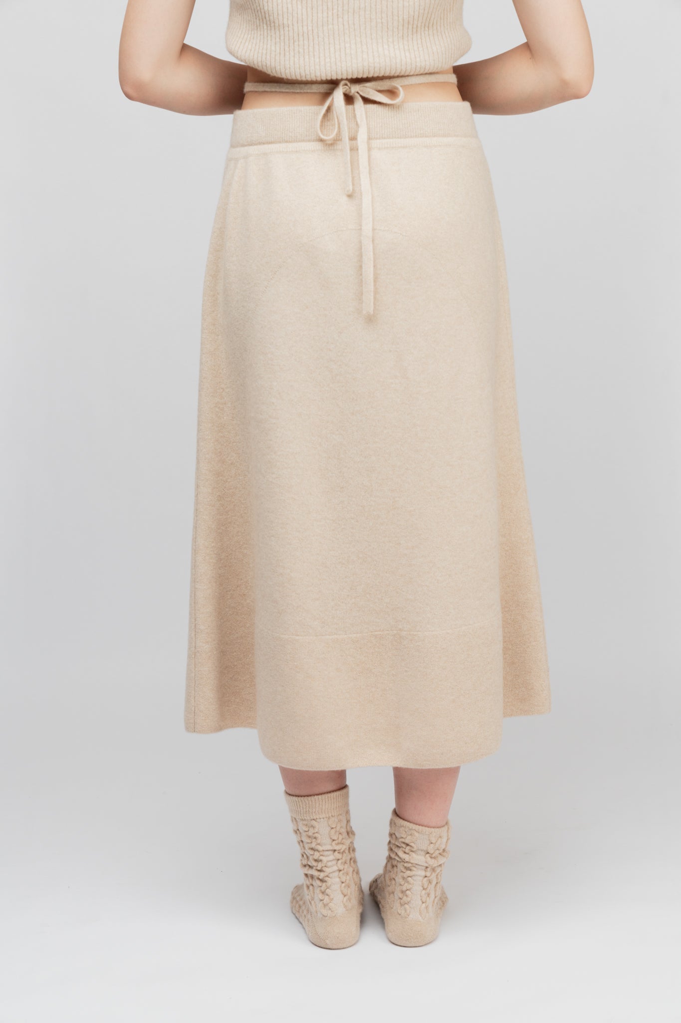 (Made to order ) Classic cashmere A-line
