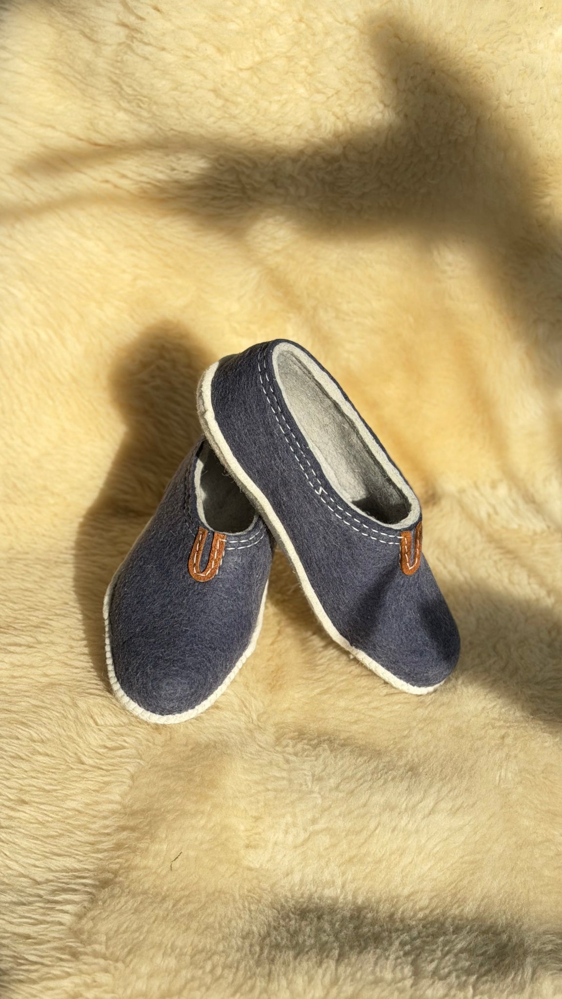 Wool slippers
